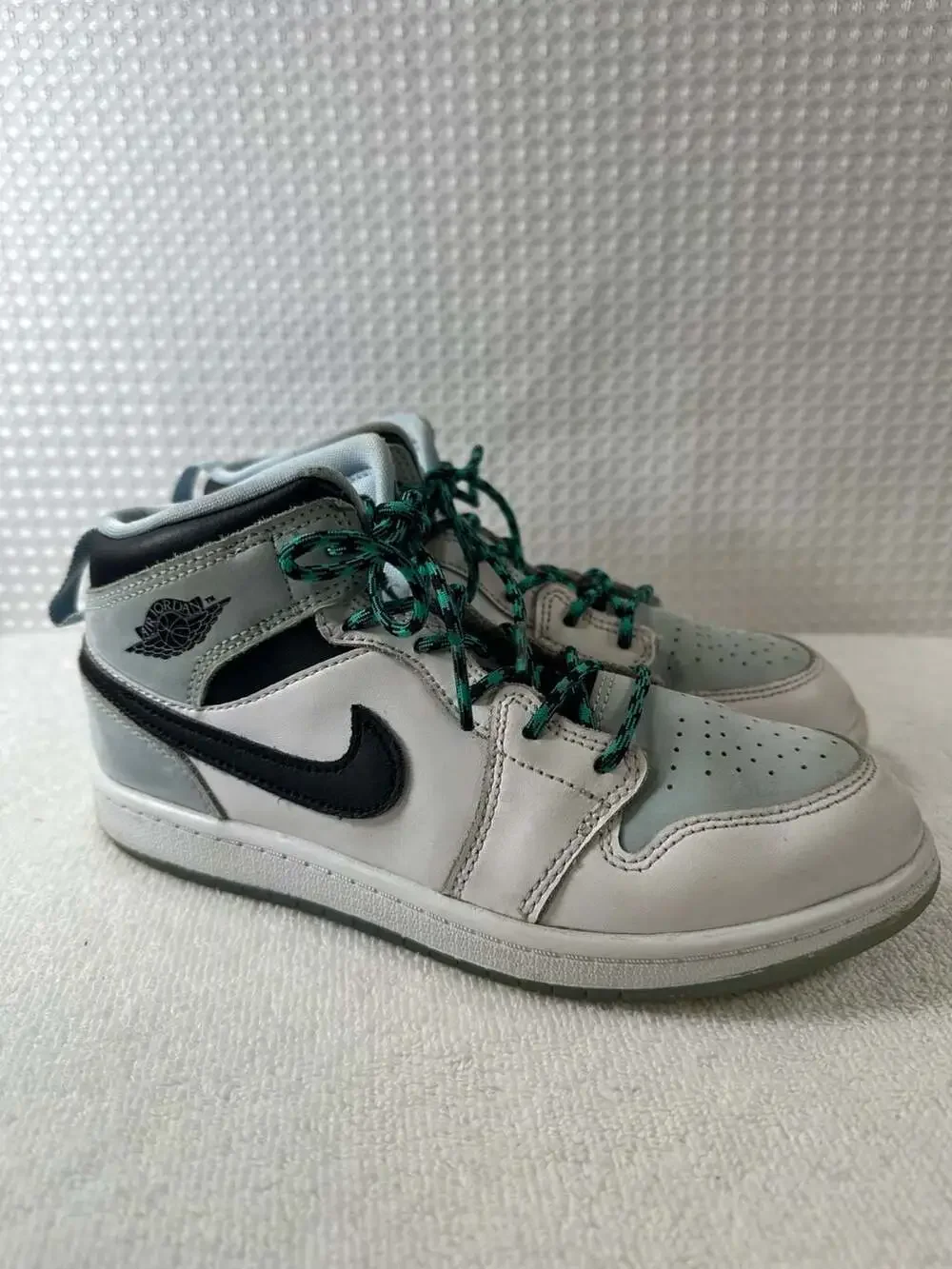 Air Jordan 1 Mid GS Blue Gray White DV1339-104